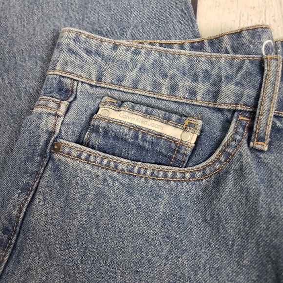 Calvin Klein Womens Straight Leg, Seinne Blue - Picture 5 of 8